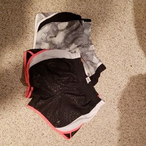 Danskin shorts w underwear liner